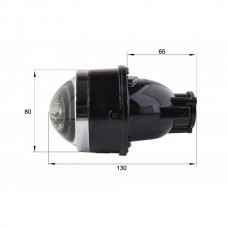 Линза Cyclone BF-3.0" H11 противотуманная фара