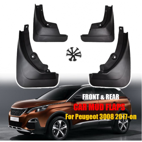 Бризковики під оригінал Peugeot 3008/4008 2017-2020 BZ2004