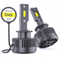 Светодиодная LED лампа Stellar D series D4S/D4R 70W прямое подключение к блоку розжига (комплект 2шт)