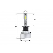 Светодиодная LED лампа Sho-Me F4 H1 (комплект 2шт) Светодиодная LED лампа Sho-Me F4 H1 (комплект 2шт)