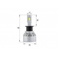 Світлодіодна LED лампа Sho-Me F6 H3 (комплект 2шт)