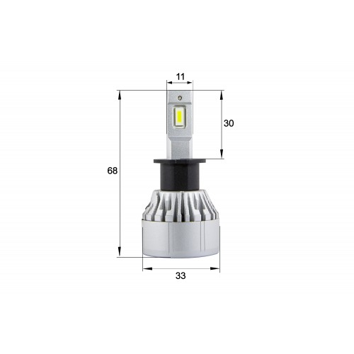 Світлодіодна LED лампа Sho-Me F6 H3 (комплект 2шт)
