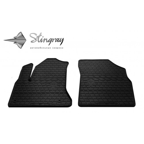Автомобильные коврики для CITROEN C4 Picasso 06- (design 2016) - 2шт Stingray 1003052