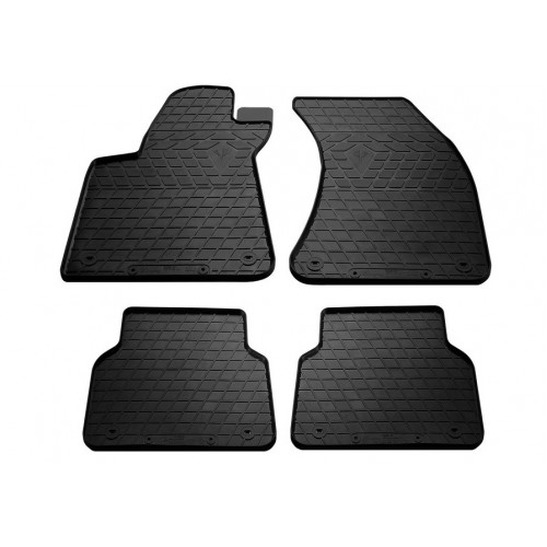 Автомобильные коврики для AUDI A8 (D4) short 10- (design 2016) - 4шт Stingray 1030194