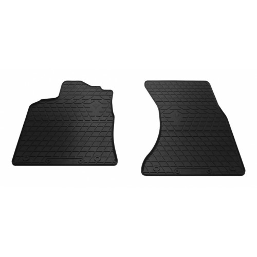 Автомобильные коврики для AUDI Q5 08- (design 2016) with plastic clips AV2 - 2шт Stingray 1030122