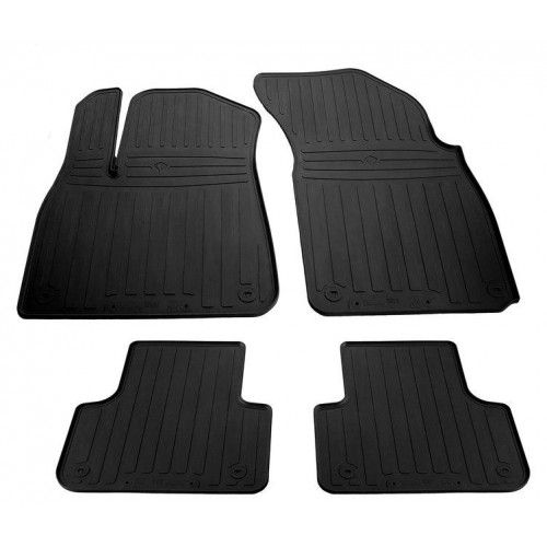 Автомобильные коврики для AUDI Q8 18- (special design 2017) with plastic clips AV2 - 4шт Stingray 1030244