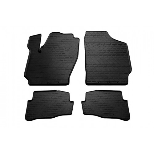 Автомобильные коврики для SKODA Fabia I 00-/ VW Polo 02-/ SEAT Ibiza 03-/ SEAT Cardoba 03- (design 2016) - 4шт Stingray 1020154