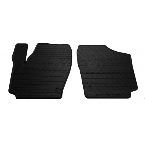 Автомобильные коврики для VOLKSWAGEN Polo Sedan 09- (design 2016) with plastic clips AV2 - 2шт Stingray 1024322