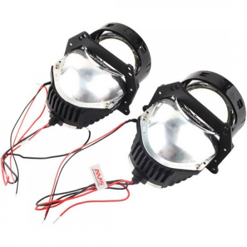 Автомобильные линзы AMS Bi-LED Z3S 3'' F (комплект-2 шт.)