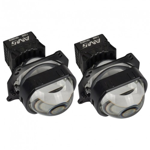 Автомобильные линзы AMS Bi-LED Z7 Square 3'' F (комплект-2 шт.)