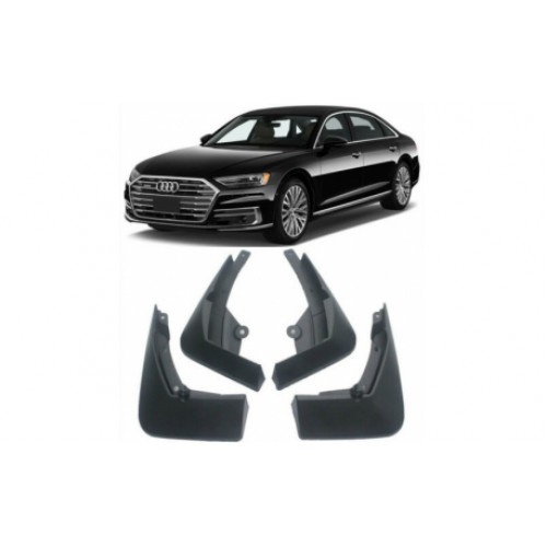 Брызговики под оригинал Audi A8 2018+ AU1021