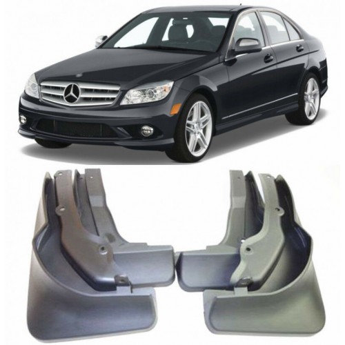 Брызговики под оригинал Mercedes-Benz C Class W204 2007-2010 MB1009