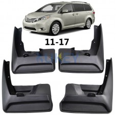 Брызговики под оригинал Toyota Sienna 2009-2017 TO3028