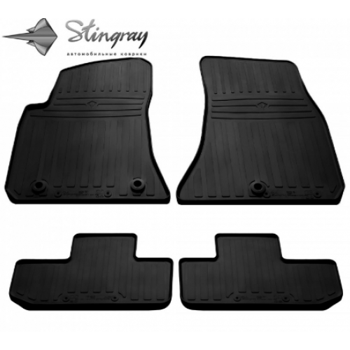Автомобильные коврики для DODGE Challenger III (2008—2019) (special design 2017) - 4шт Stingray 1053024
