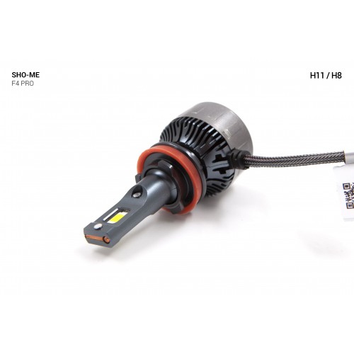 Светодиодная LED лампа Sho-Me F4 Pro H11 (комплект 2шт)