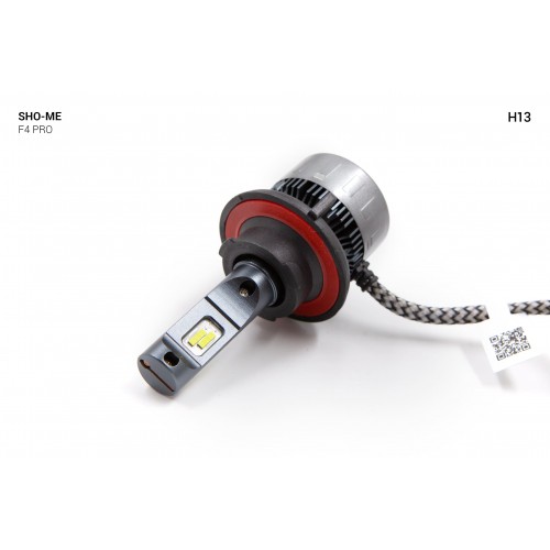 Светодиодная LED лампа Sho-Me F4 Pro H13 (ближний-дальний) (комплект 2шт)
