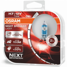 Галогенная лампа Osram 64210NL H7 Night Breaker Laser NG +150% 55W 12V PX26d HardDuopet Галогенная лампа Osram 64210NL H7 Night Breaker Laser NG +150% 55W 12V PX26d HardDuopet