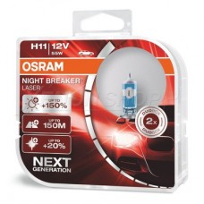 Галогенная лампа Osram Night Breaker Laser H11 +150% 55W 64211NL-HCB-DUO (2 шт.) Галогенная лампа Osram Night Breaker Laser H11 +150% 55W 64211NL-HCB-DUO (2 шт.)