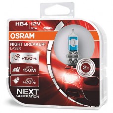 Галогенная лампа Osram Night Breaker Laser HB4 +150% 51W 9006NL-HCB (2 шт.) Галогенная лампа Osram Night Breaker Laser HB4 +150% 51W 9006NL-HCB (2 шт.)