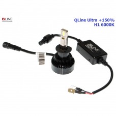 Светодиодная LED лампа QLine Ultra +150% H1 6000K 49W (2шт.) Светодиодная LED лампа QLine Ultra +150% H1 6000K 49W (2шт.)