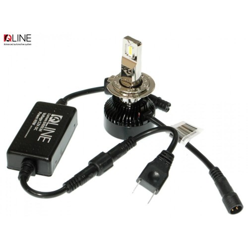 Светодиодная LED лампа QLine Ultra +150% H7 6000K 49W (2шт.)