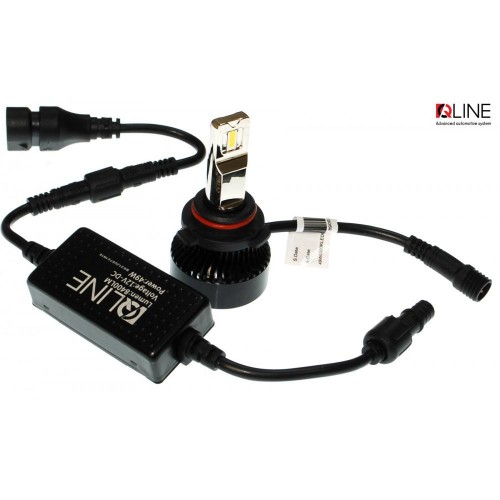 Светодиодная LED лампа QLine Ultra +150% HB4 9006 6000K 49W (2шт.)