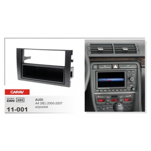 Рамка переходная для автомагнитолы CARAV 11-001 2/1-Din