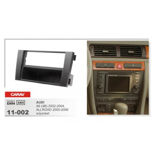 Рамка переходная для автомагнитолы CARAV 11-002 2/1-Din