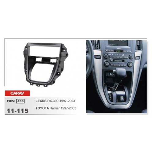 Рамка переходная для автомагнитолы CARAV 11-115 1-Din
