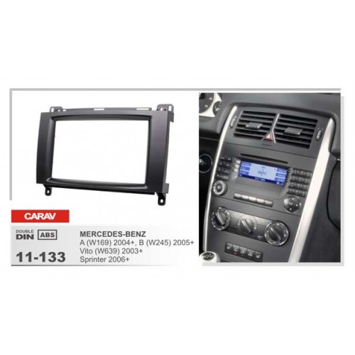 Рамка переходная для автомагнитолы CARAV 11-133 2-Din