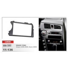 Рамка переходная для автомагнитолы CARAV 11-136 2-Din
