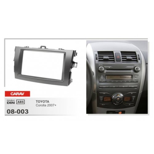 Рамка переходная для автомагнитолы CARAV 08-003 2-Din