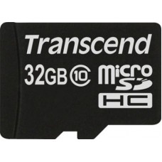 Карта памяти 32Gb microSDHC, Transcend, Class10