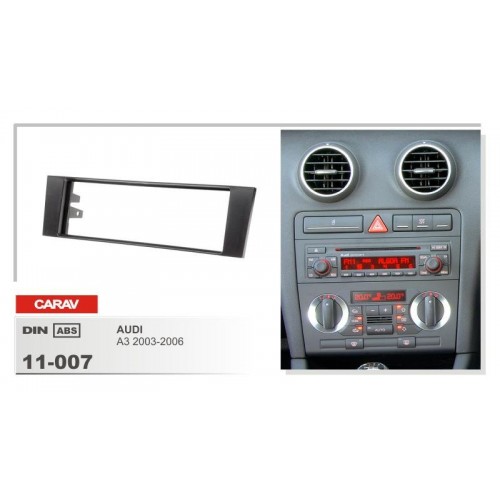 Рамка переходная для автомагнитолы CARAV 11-007 1-Din