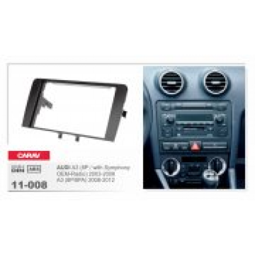 Рамка переходная для автомагнитолы CARAV 11-008 2-Din