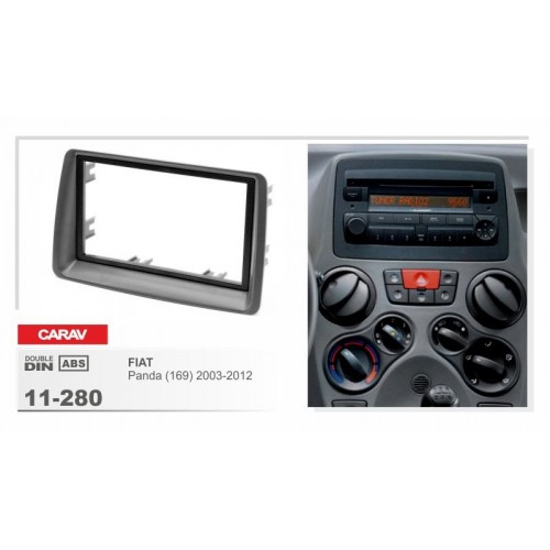 Рамка переходная для автомагнитолы CARAV 11-280 2-Din