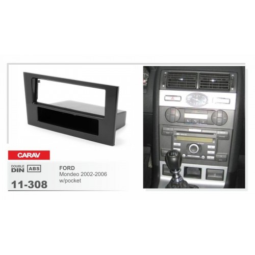 Рамка перехідна до автомагнітоли CARAV 11-308 1-Din
