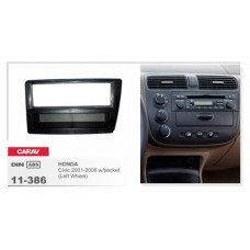 Рамка переходная для автомагнитолы CARAV 11-386 1-Din