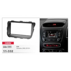 Рамка переходная для автомагнитолы CARAV 11-332 2-Din Рамка переходная для автомагнитолы CARAV 11-332 2-Din