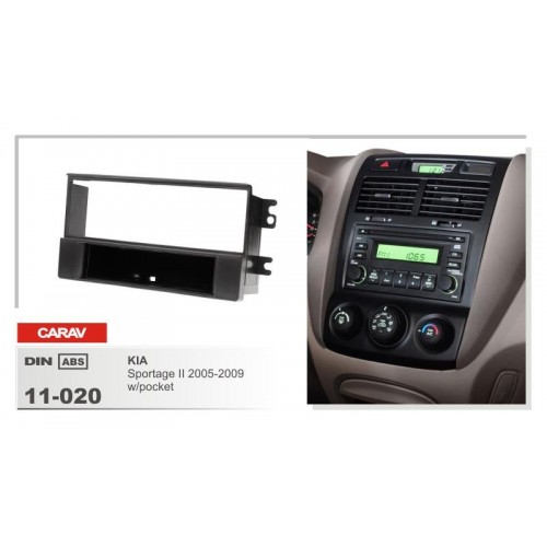 Рамка переходная для автомагнитолы CARAV 11-020 1-Din