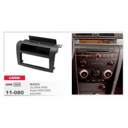 Рамка переходная для автомагнитолы CARAV 11-080 1-Din
