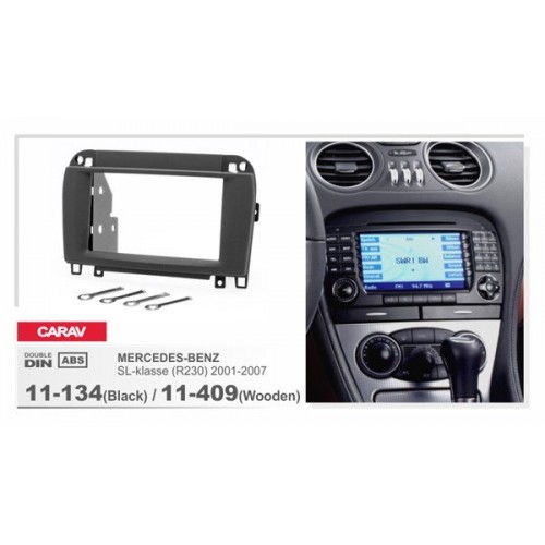 Рамка переходная для автомагнитолы CARAV 11-409 2-Din