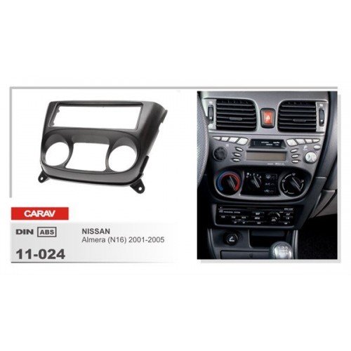Рамка переходная для автомагнитолы CARAV 11-024 1-Din