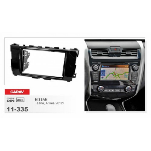 Рамка переходная для автомагнитолы CARAV 11-335 2-Din