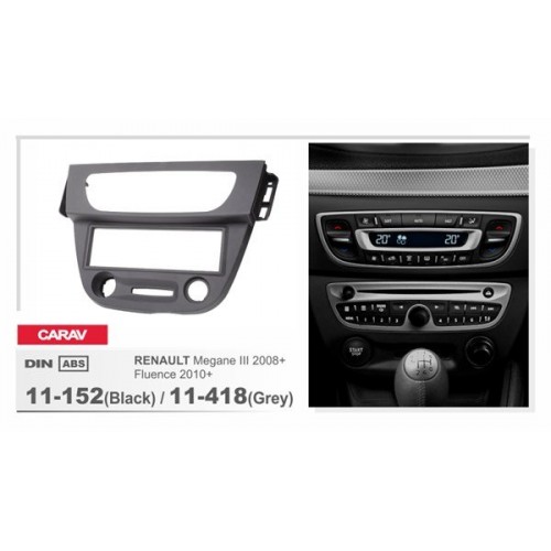 Рамка переходная для автомагнитолы CARAV 11-418 1-Din