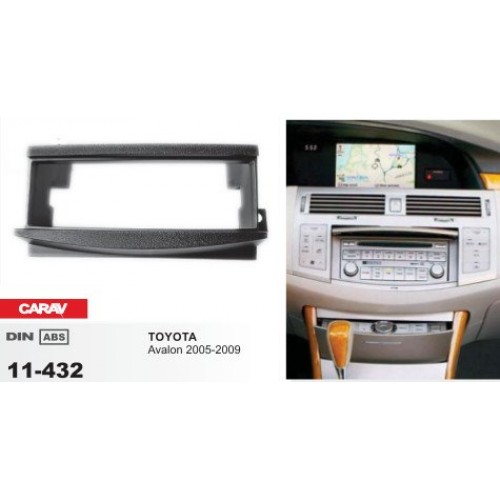 Рамка переходная для автомагнитолы CARAV 11-432 1-Din