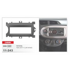 Рамка переходная для автомагнитолы CARAV 11-243 1-Din Рамка переходная для автомагнитолы CARAV 11-243 1-Din