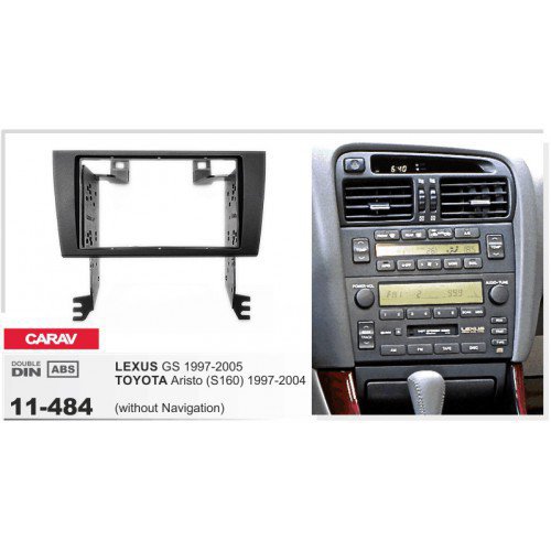 Рамка переходная для автомагнитолы CARAV 11-484 2-Din