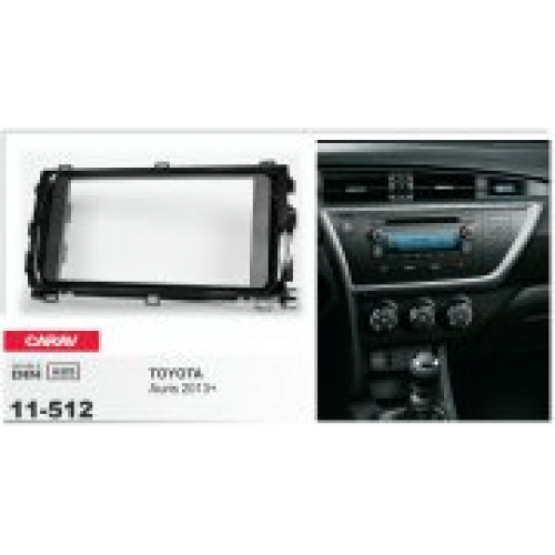 Рамка перехідна до автомагнітоли CARAV 11-512 2-Din