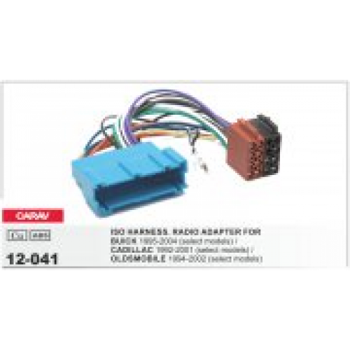 ISO адаптер для подключения магнитолы CARAV 12-041